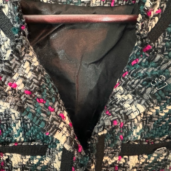 Anthropologie Tweed Jacket Large NWT - Picture 8 of 14